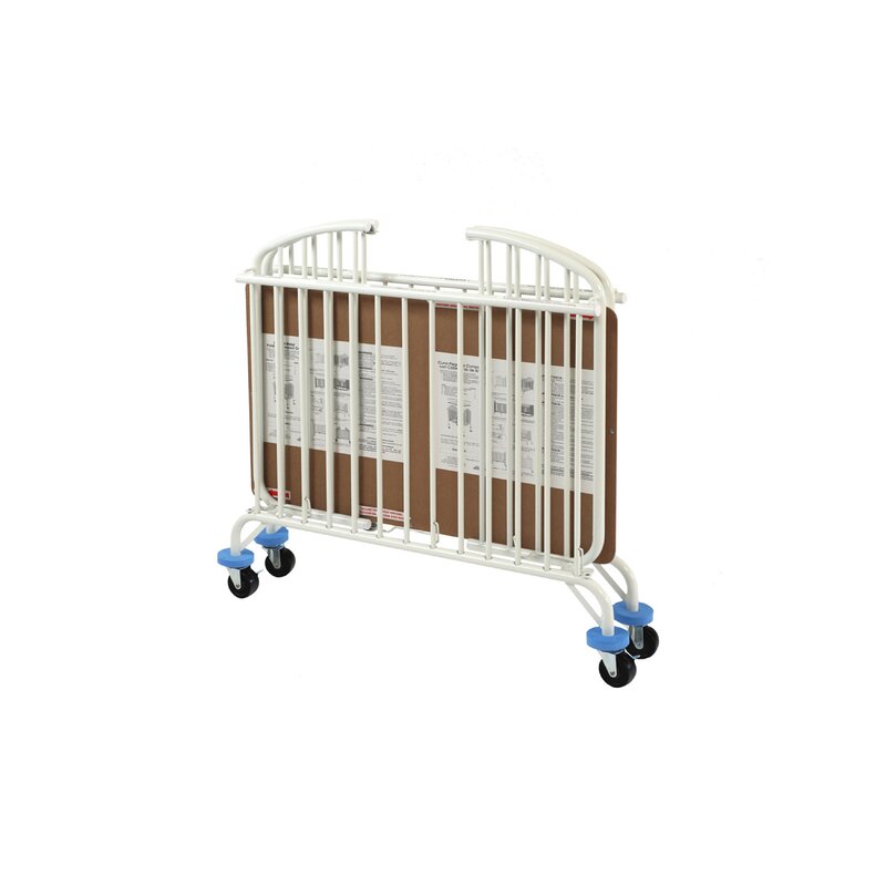 L.A. Baby Folding Arched Compact Folding Portable Crib ...