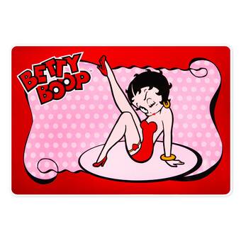 Crover Betty Boop Pink Red Indoor Area Rug Wayfair