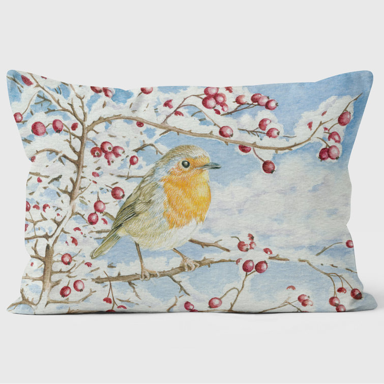robin cushion cover