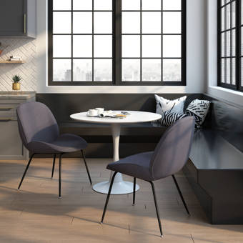 Everly Quinn Goshen Upholstered Dining Chair Wayfair