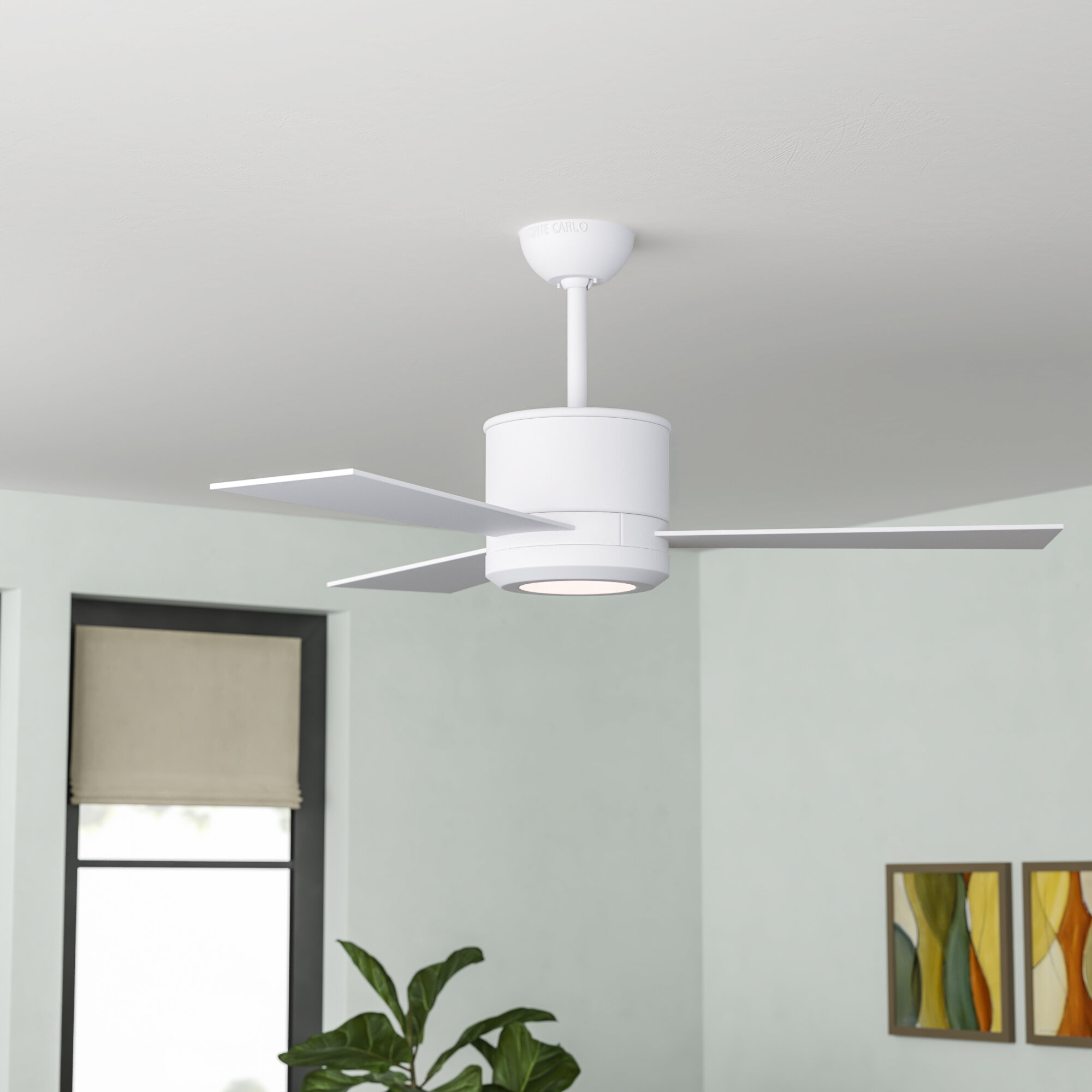 Ivy Bronx 42 Fort Hamilton 3 Blade Led Ceiling Fan With Remote