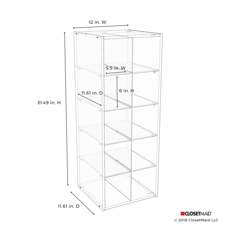 10 Pair Stackable Shoe Rack Reviews Joss Main