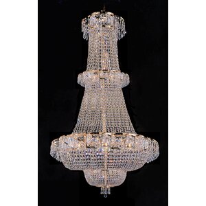 Montana 21-Light Crystal Chandelier