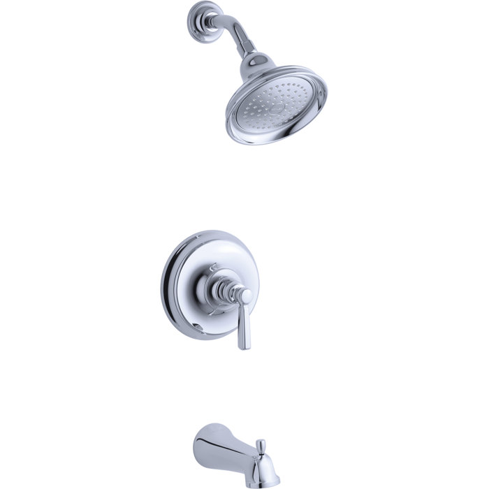 Kohler Bancroft Rite Temp Bath And Shower Valve Trim With Metal