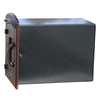 Manchester Wall Mounted Mailbox Qualarc Finish Bronze Security No