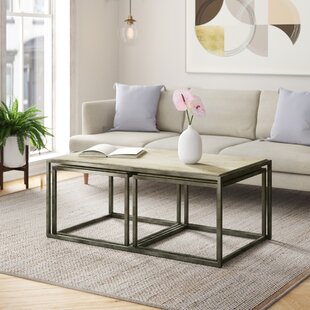 Antonio 3 Piece Nested Coffee Table Set By Foundstone