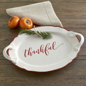 Thankful Serving Platter