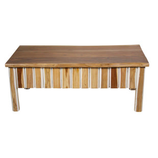 Teak Wood Coffee Table by Ibolili
