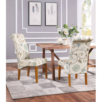17 Stories Florez Side Chair In Brown Wayfair