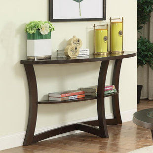 Gargano Glass Console Table by Ebern Designs Purchase