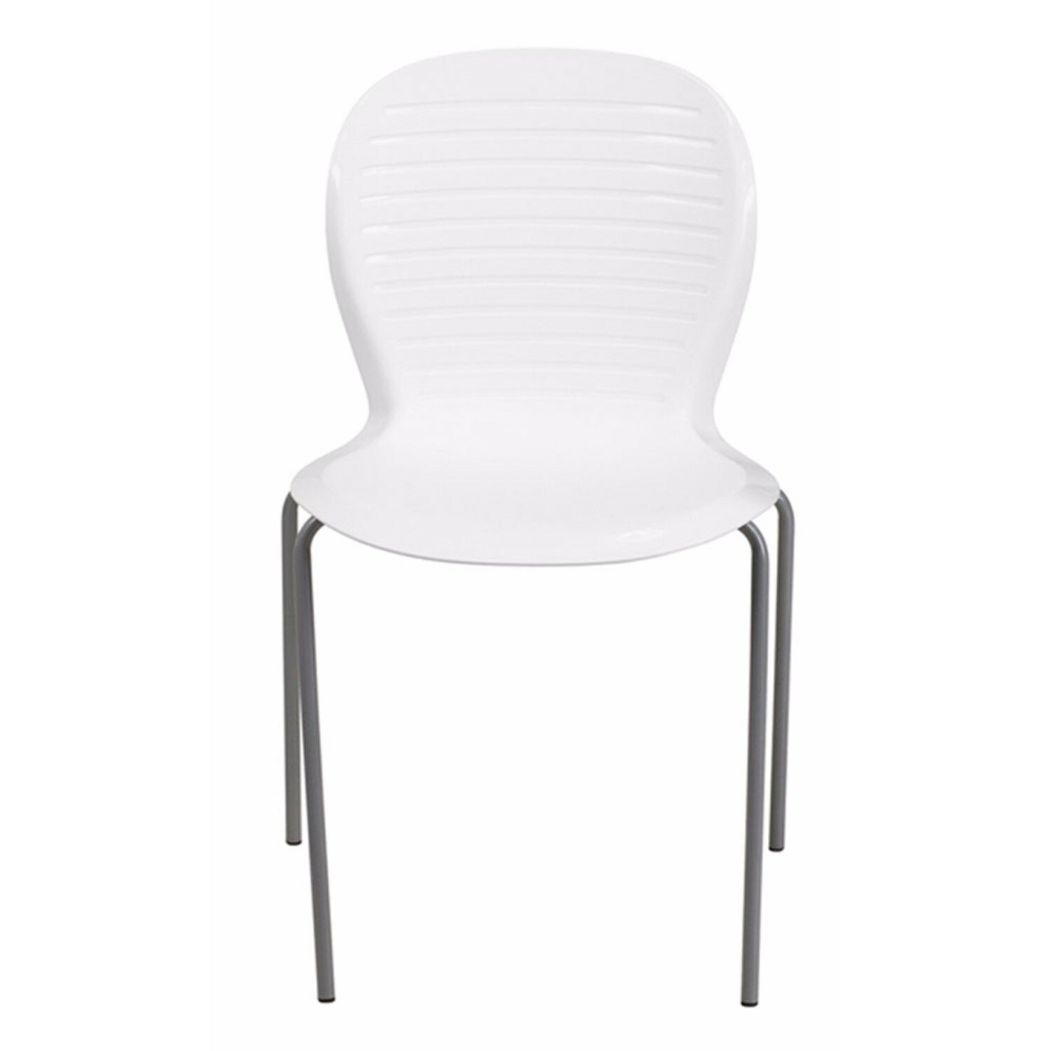 armless stackable chair
