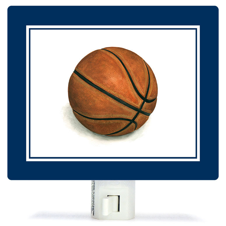 Oopsy Daisy Non Personalized Sports And Games Basketball Canvas Night Light Wayfair