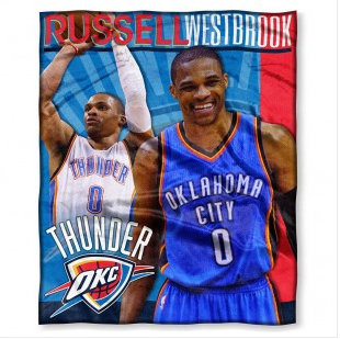 NBA Throw Northwest Co NBA Team Thunder  Russell Westbrook