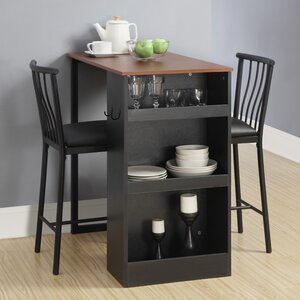 Francis 3 Piece Counter Height Pub Table Set