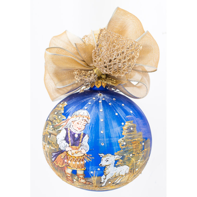 Drummer Boy Ball Ornament