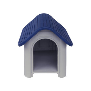 Plastic Dog Kennel Pet Crate by ALEKO