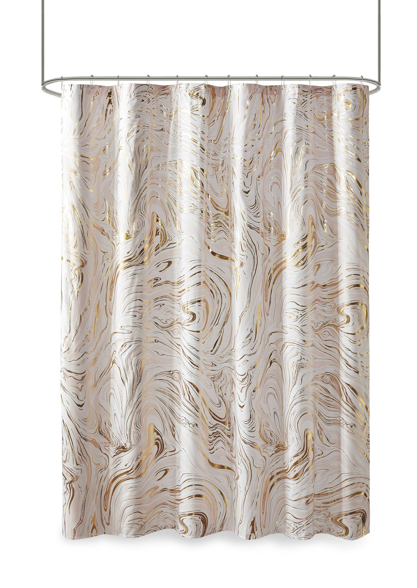 Print Design Never Stop Dreaming Waterproof Bathroom Shower Curtain 60 x 72 Inch