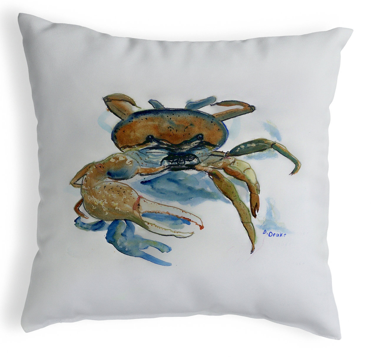 Highland Dunes Piland Fiddler Crab Indoor Outdoor Lumbar Pillow Wayfair