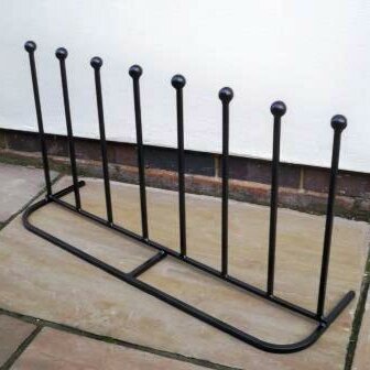 cast iron welly stand