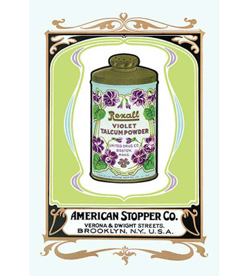 Rexall Violet Talcum Powder Vintage Advertisement Buyenlarge