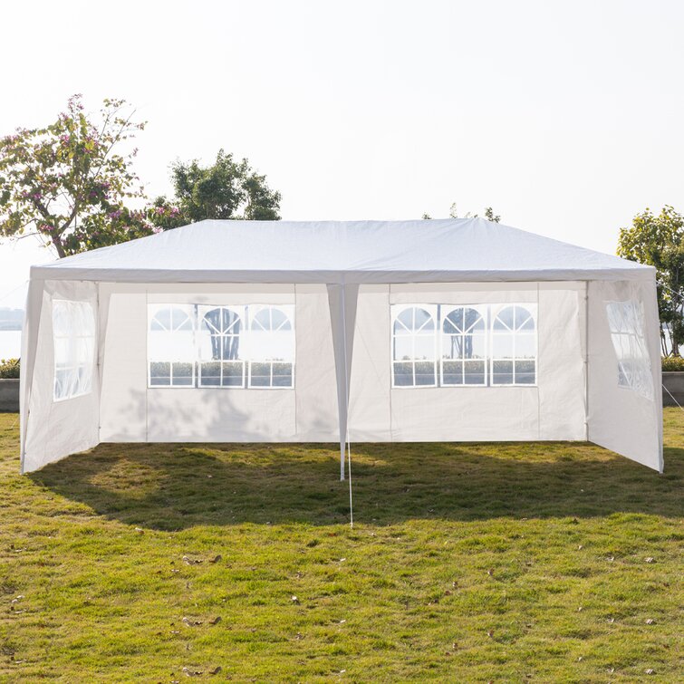 20' x 40' Outdoor Gazebo Canopy Wedding Party Tents 14 Removable Walls White US 