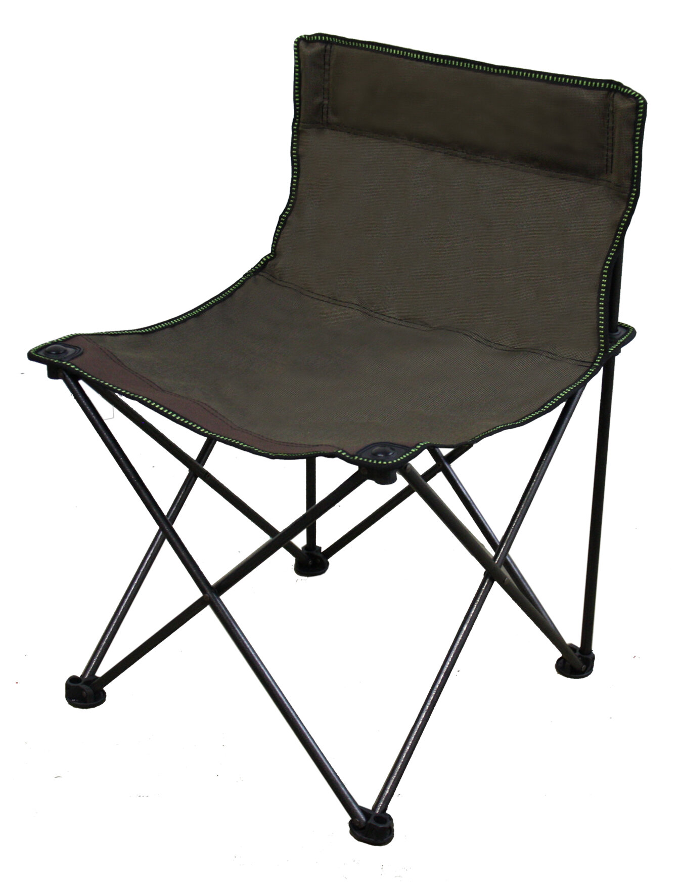 armless camp chair