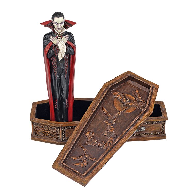 Pull String Vampire Coffin Pinata