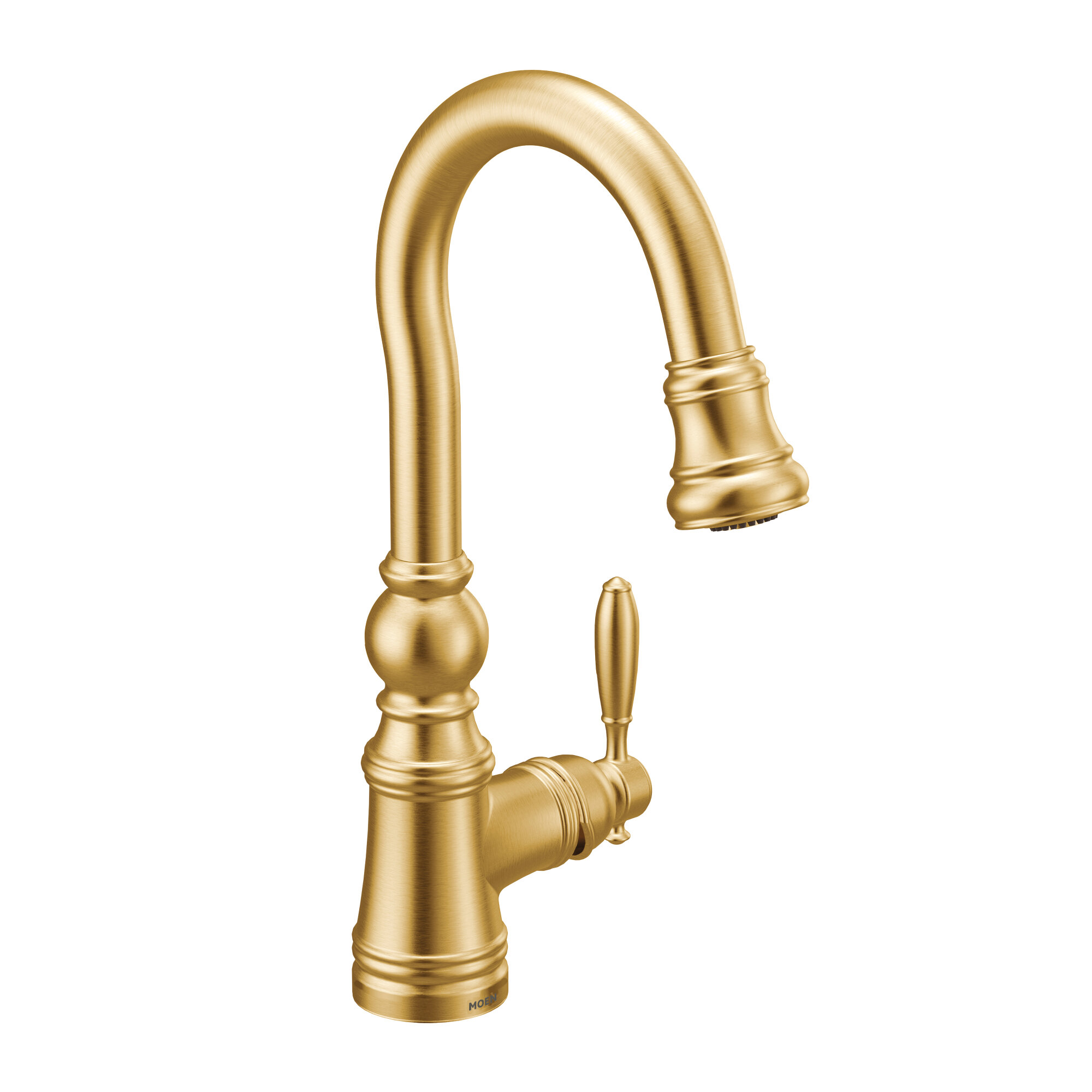 Moen Weymouth Pull Down Bar Faucet With Power Clean Reviews Wayfair