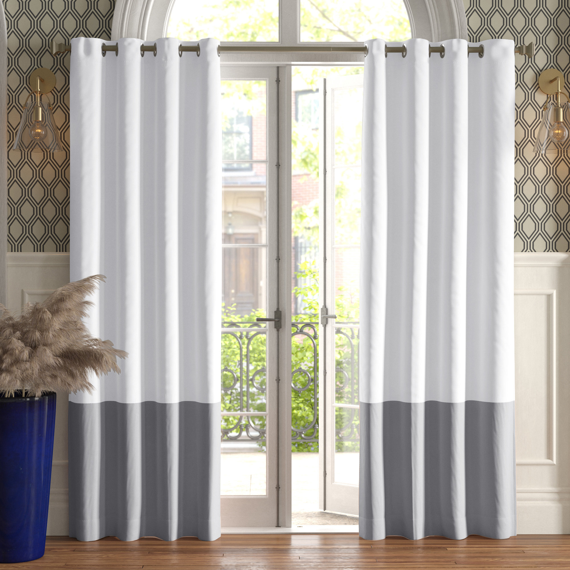 Joss Main Clements Blackout Thermal Grommet Curtain Panels Reviews Wayfair