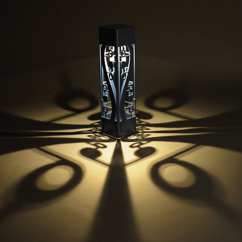 Dauer Silhouette Blue Low Voltage Integrated Led Bollard Light Wayfair