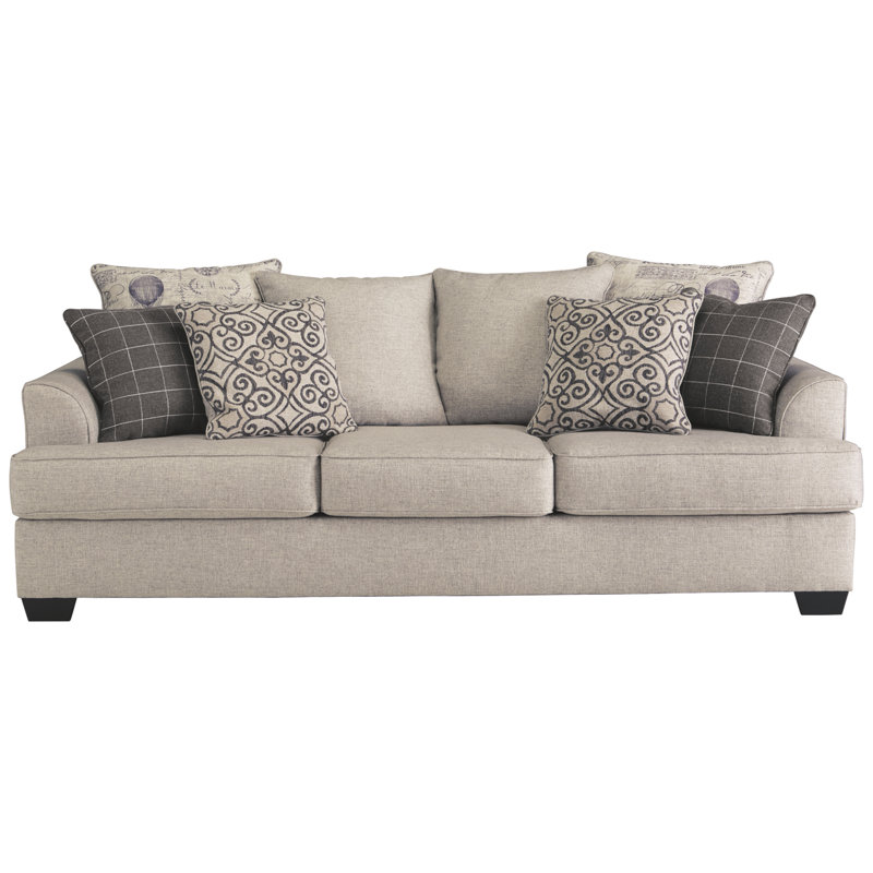 Red Barrel Studio Bouffard 94 Recessed Arm Sofa Reviews Wayfair