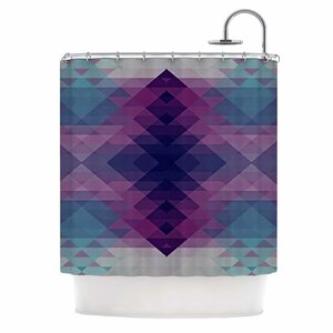 Hipsterland II by Nika Martinez Shower Curtain