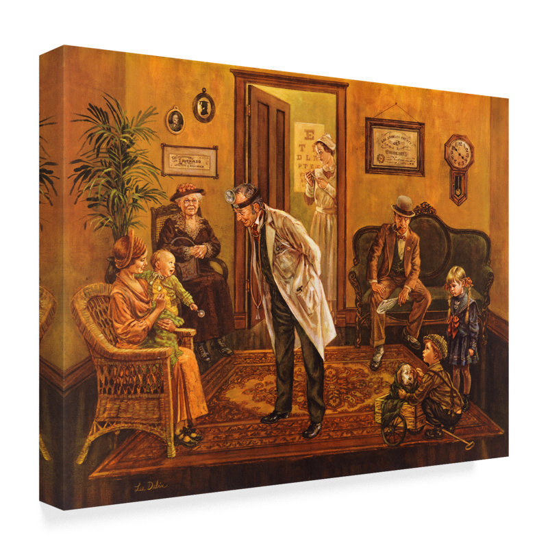 Winston Porter Doctors Office Acrylic Painting Print On Wrapped