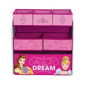 Disney Princess Multi-Bin Toy Organizer