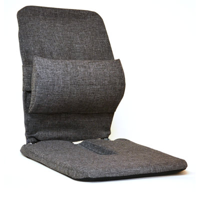 Bucket Seat Back Cushion Sacro Ease Finish Charcoal