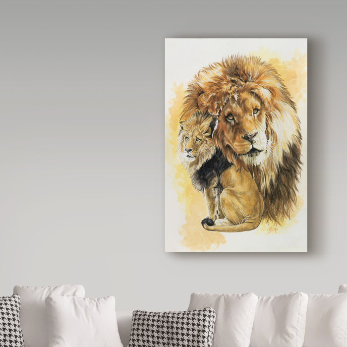 Trademark Art Protector Oil Painting Print On Wrapped Canvas Wayfair