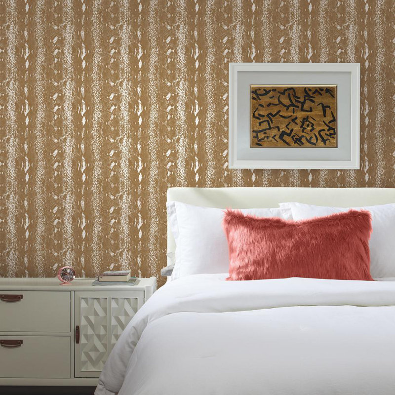 Merrill Snake Skin 16 5 L X 20 5 W Abstract Peel And Stick
