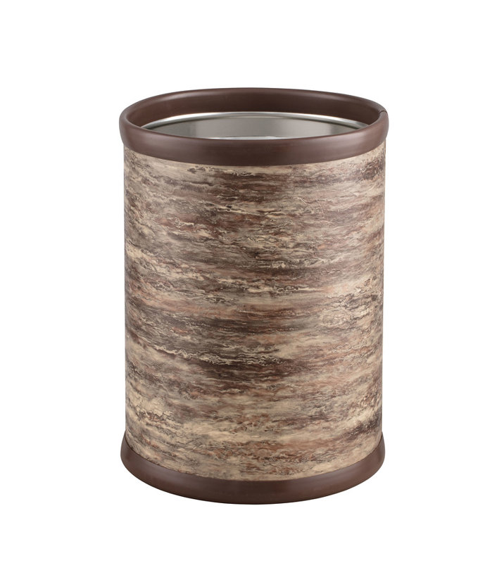Fleur De Lis Living Nantwich Round Steel Waste Basket Wayfair Nantwich Round Steel Waste Basket