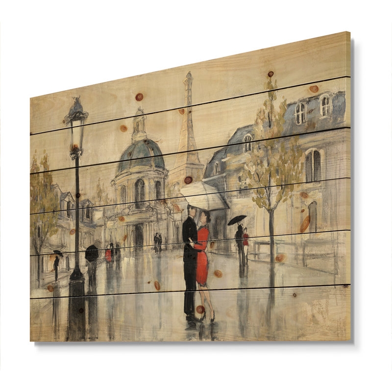 East Urban Home Romantic French Country Love In Paris I Print On