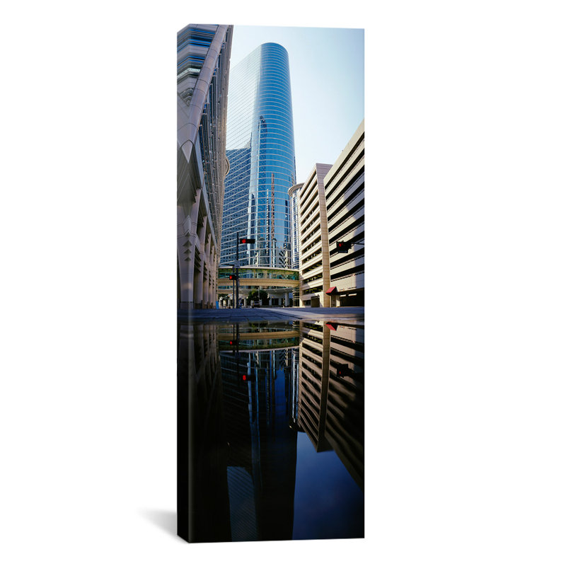 East Urban Home Houston Texas Photographic Print On Canvas Wayfair