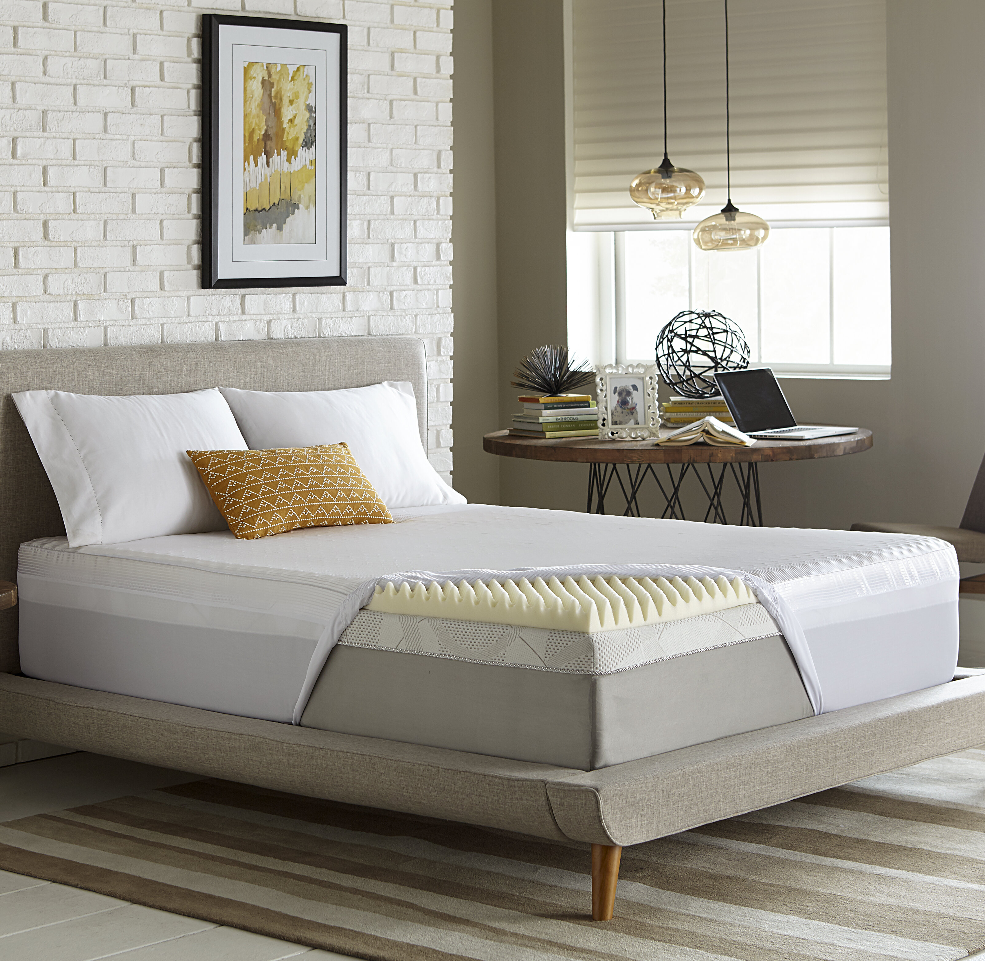 simmons full memory foam mattress