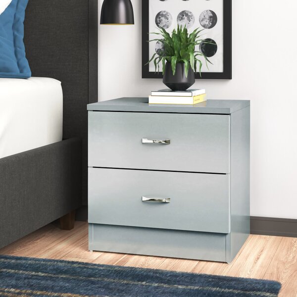 lalani 2 drawer bedside table