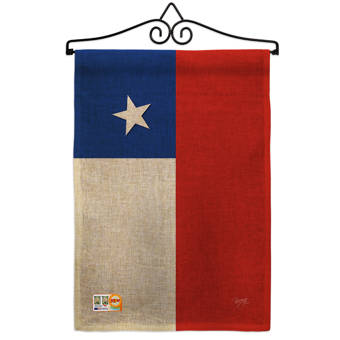 Breeze Decor 2 Piece Chile Of The World Nationality Impressions Decorative Vertical 2 Sided Polyester Flag Set Wayfair