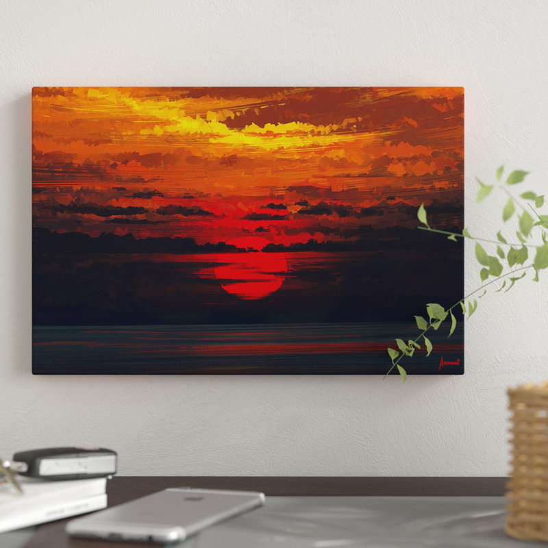 East Urban Home Calm Before The Storm Graphic Art Print On