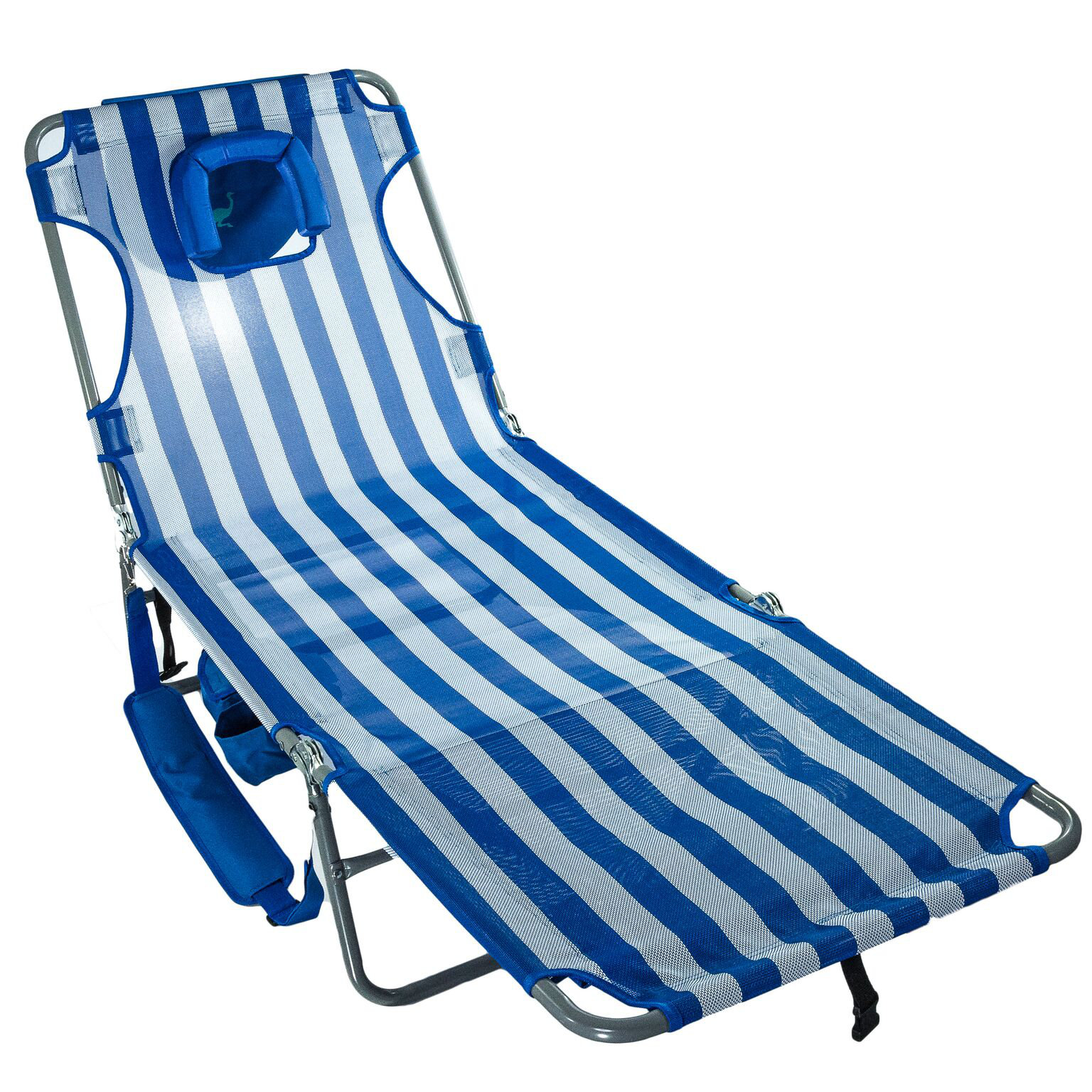 read through reclining beach chair