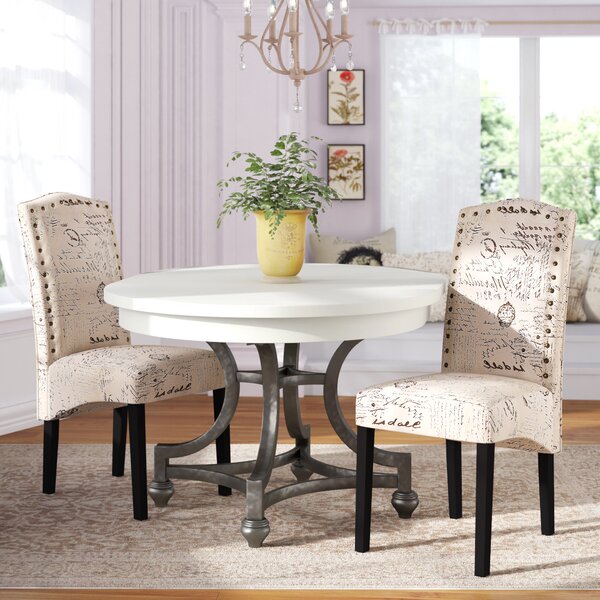 French Script Dining Chairs Wayfair