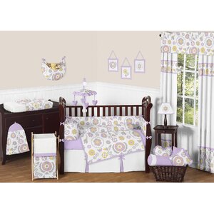 Suzanna 9 Piece Crib Bedding Set