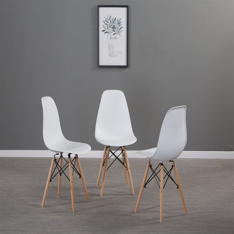 wayfair white plastic chairs