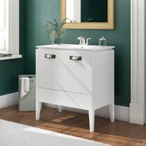 Mid Century Modern White 30 Inch Vanities You Ll Love In 2021 Wayfair