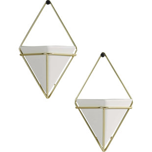 Modern Wall Accents Allmodern Trigg Hanging Small Wall Décor Set Of 2